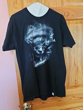 Imaginary Foundation Men's Black Short-Sleeve Graphic Tee